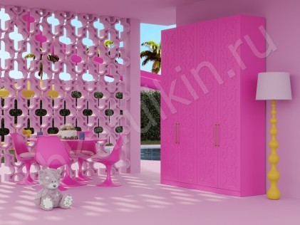 Коллекция «Барби» – современный подход в оформлении детской комнаты